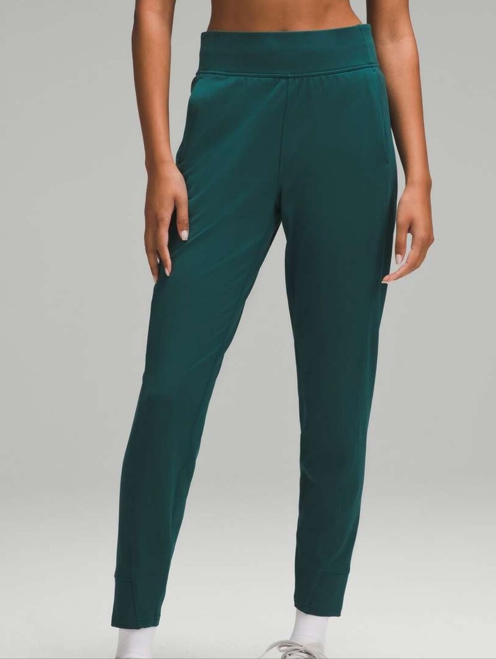 Lululemon Its Rulu Run Fleece High-Rise Jogger *Full Length Storm Teal Womens 4